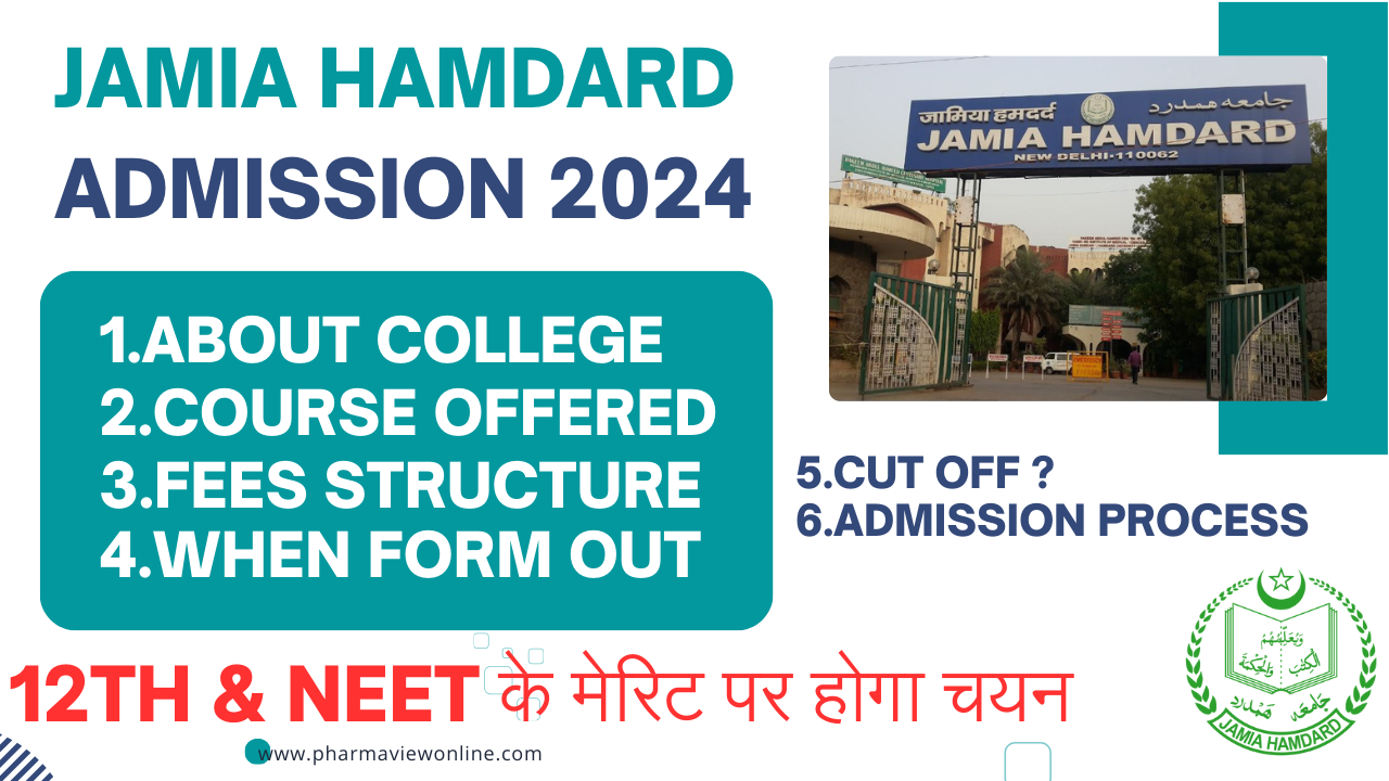 Jamia hamdard admissio 2024-25