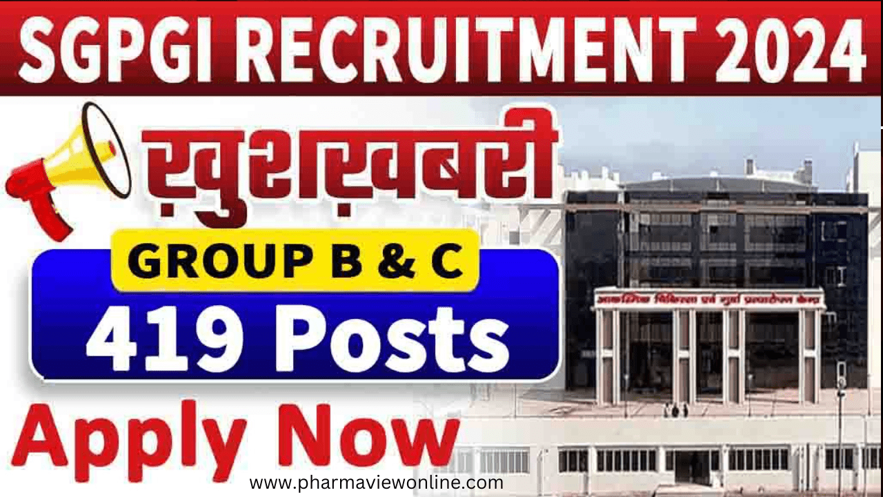 SGPGIMS RECRUITMENT 2024